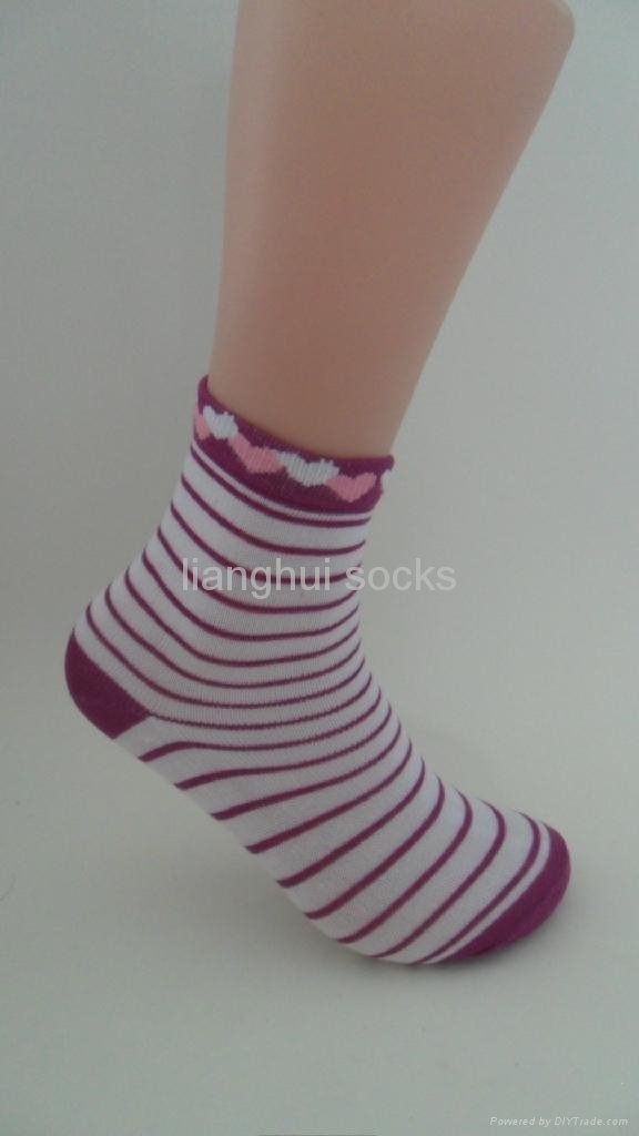 Polyester women socks 3