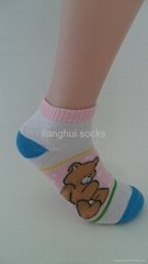 Polyester ankle women socks