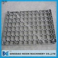 Base tray grids high alloy heat