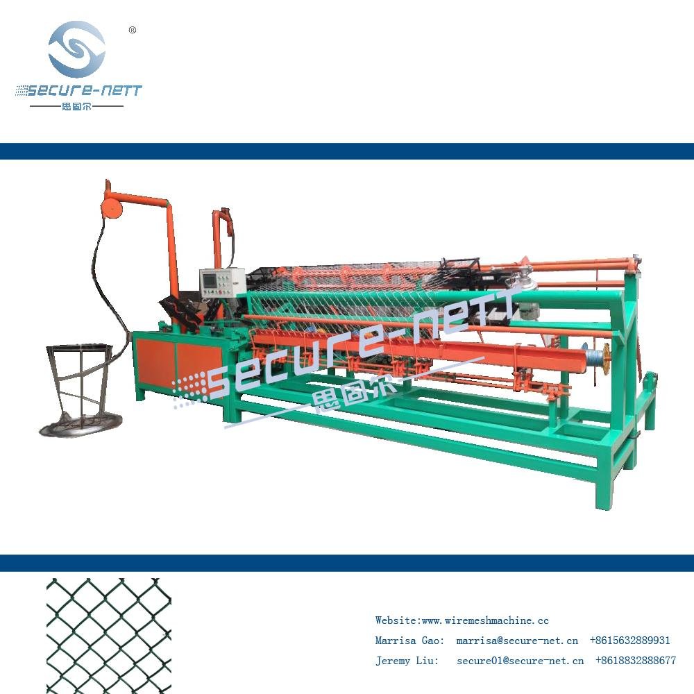 Full automatic Chain link fence machine 1