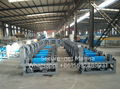 Automatic welded panel fence line