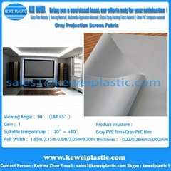 Grey Projection Screen Film
