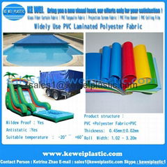 Polyester Coated PVC as Truck Cover Tarpaulin