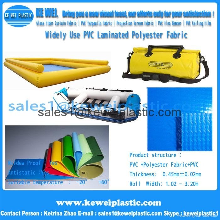 Inflatable PVC with Polyester Reinforce Fabric For Oil Boom 5