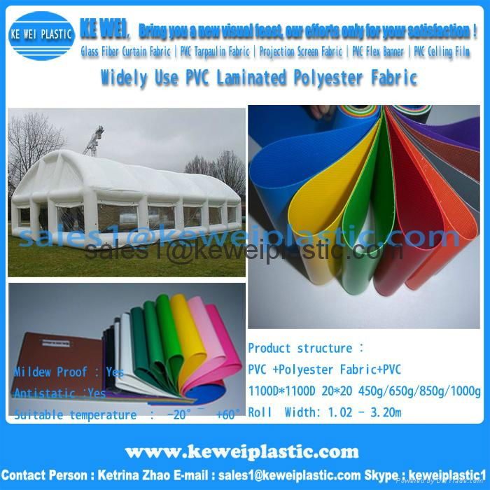 PVC Tarpaulin Fabric For Tent