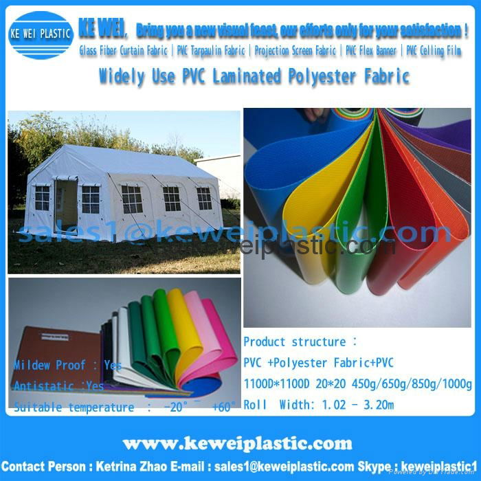 PVC Tarpaulin Fabric For Tent 2