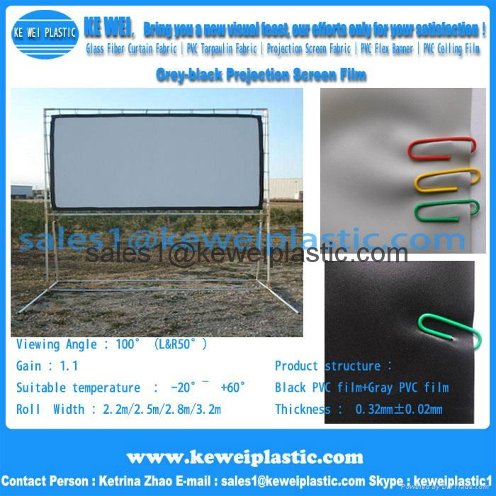 Grey-black Projection Screen Film