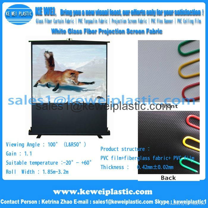 Glass Fiber Projection Screen Fabric