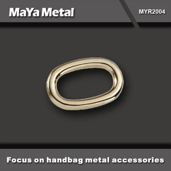 Luxury bag OVAl ring with PVD plating MaYa Metal 3