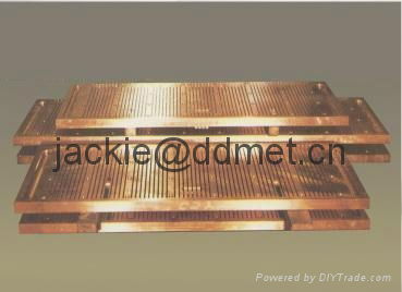 high quality copper mould plate for continuous casting machine 4