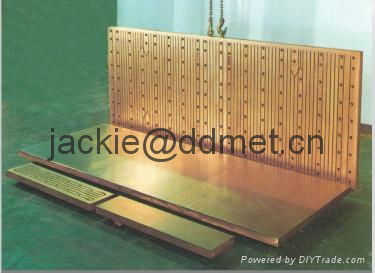 high quality copper mould plate for continuous casting machine 5