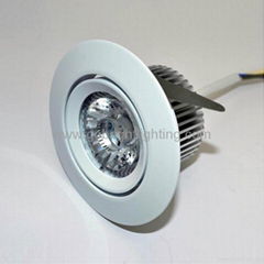  New 6W Non-driver Dimmable Samsung COB led Ceiling down light Lamp 