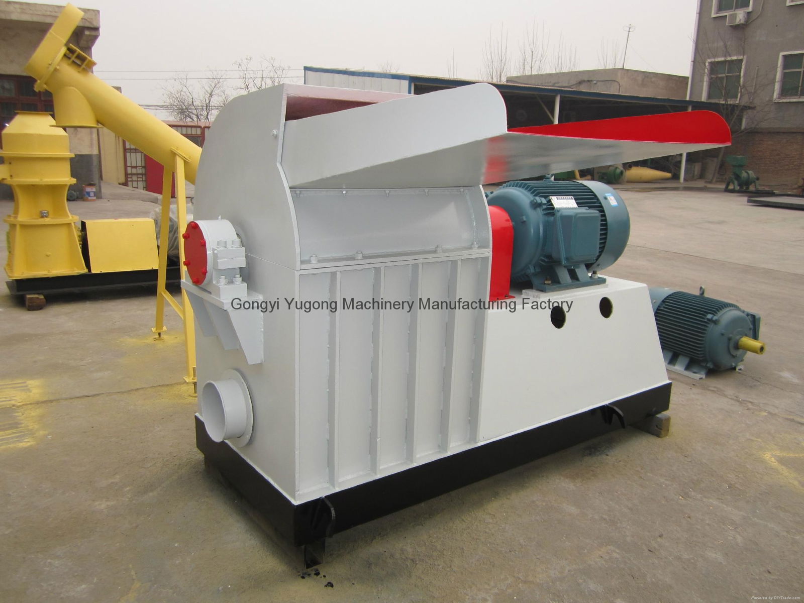 Yugong wood chips hammer crusher,biomass hammer crusher