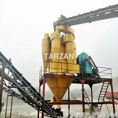 High-efficiency sand powder separator