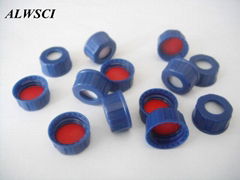 9-425 Open Top  Ribbed Screw Caps (Polypropylene)