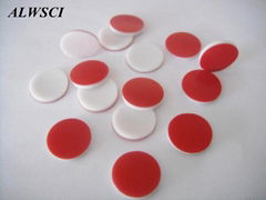 PTFE Silicone Septa For 13-425 Open Top Screw Caps