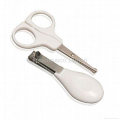 Baby scissors and nail clipper