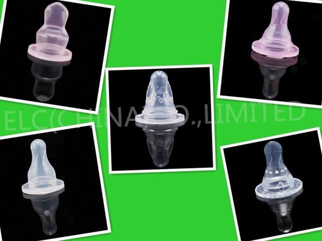 Baby silicone nipple 