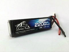 leopard power Lipo Battery 2200mah-3S-25C for rc heli, rc model, rc airplane