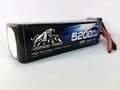 High rate Leopard Power lipo battery for RC models 5200mah-3S-65C 1