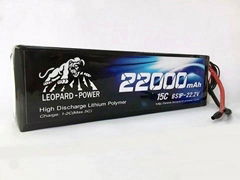 High rate Leopard Power lipo battery for UAV Drone multicopter 22000mah-6S-15C