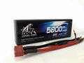 High rate Leopard Power lipo battery for RC models,racing car 5800mah-2S2P-100C