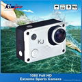 H.264 1.5 inch LCD waterproof 30m 1080p wifi sports camera   2