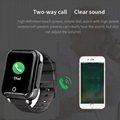 Fall Alarm 850mAh Smart Gift Watches Elderly GPS Tracker with Blood Pressure 