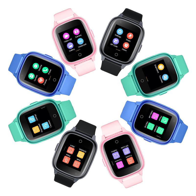 New 4G/LTE IP67 Waterproof Kids GPS Watch Tracker with Removal Take off Alarm  5