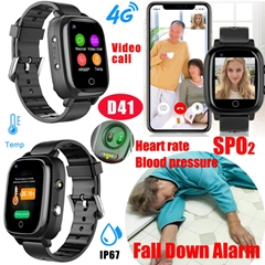 4G LTE New Developed Adult Gift Watches GPS Tracker Device with Thermometer SPO2