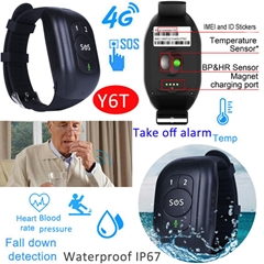 4G/LTE Waterproof Sos Smart GPS Tracking Device with Health Monitor