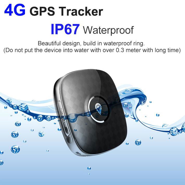 4G/LTE Waterproof Puppy Pet Hidden Mini Puppy GPS Tracker 4