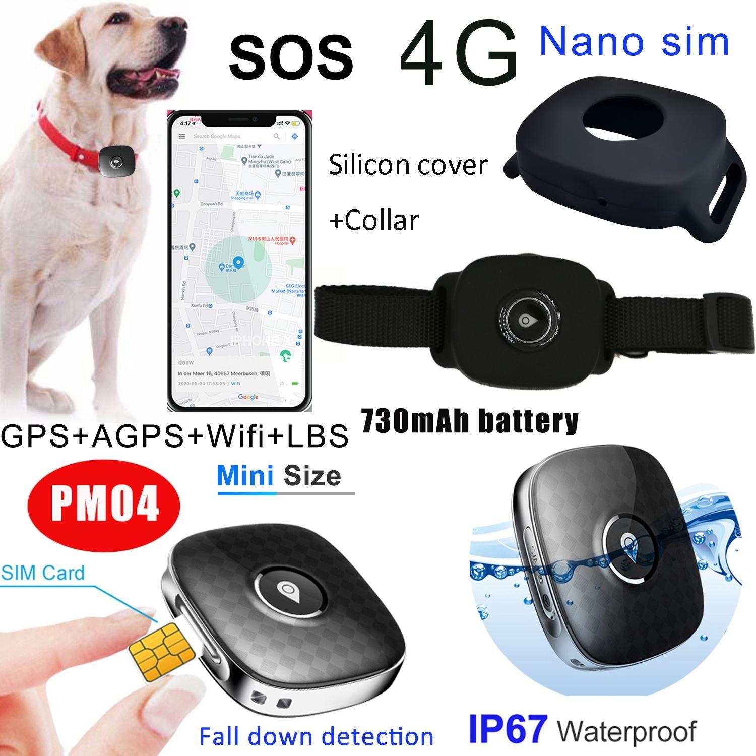 4G/LTE Waterproof Puppy Pet Hidden Mini Puppy GPS Tracker