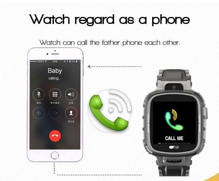 New Waterproof Children GPS Watch Locator with Removal Alarm 2