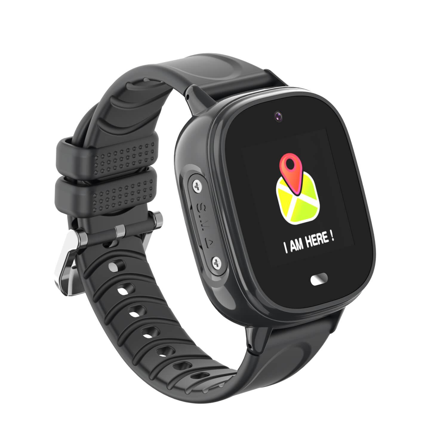 Colorful Screen Waterproof Kids GPS Tracker Watch with Take off Alarm 4