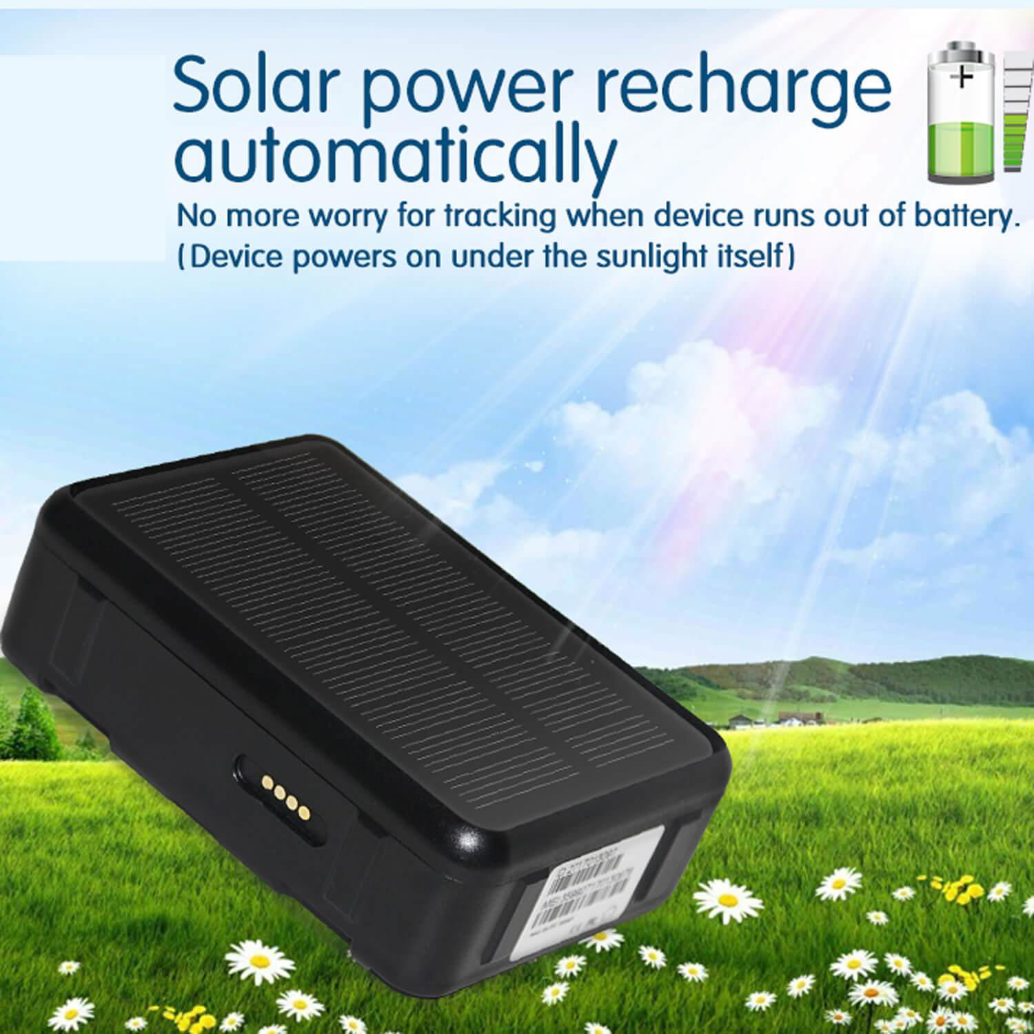 Long Working Hours 9000mAh Vehicle GPS Tracker with Waterproof IP67  5