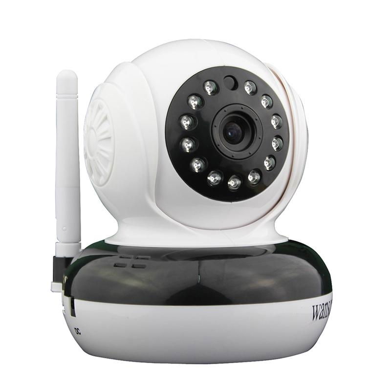 High Definition H.264 1.3MP Indoor Pan Tilt Audio SD Recording Camera 5