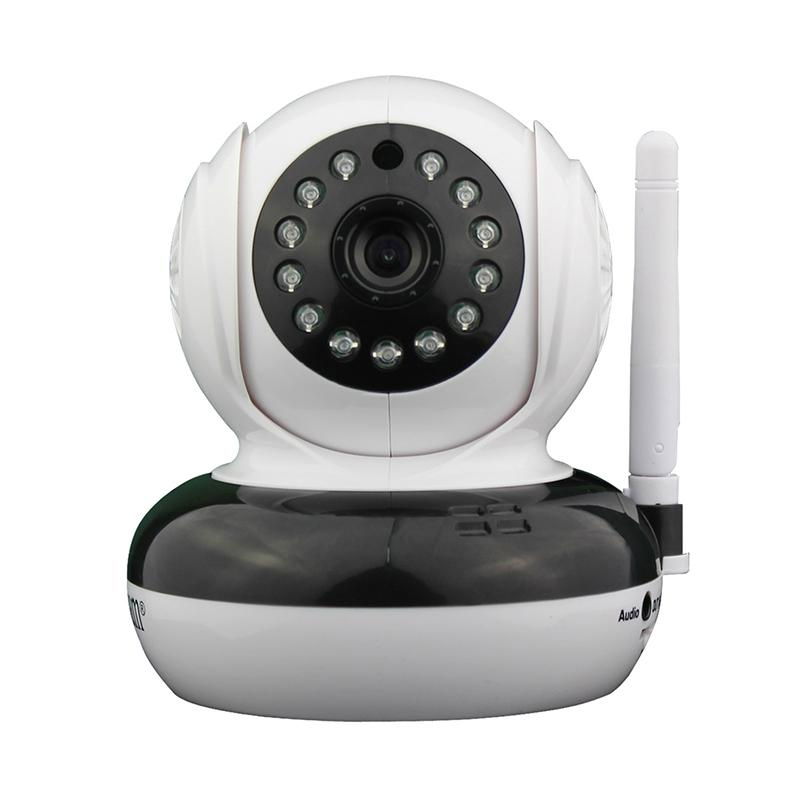 High Definition H.264 1.3MP Indoor Pan Tilt Audio SD Recording Camera