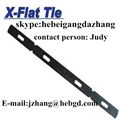 standard x flat ties for steel plywood