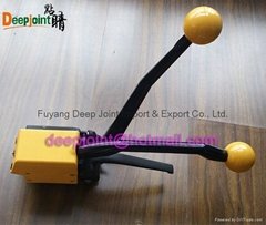 Manual sealess strapping tool  for Steel