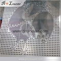 Aluminum perforating panel