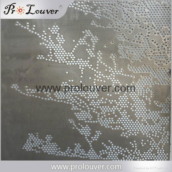 Aluminum perforating panel 4