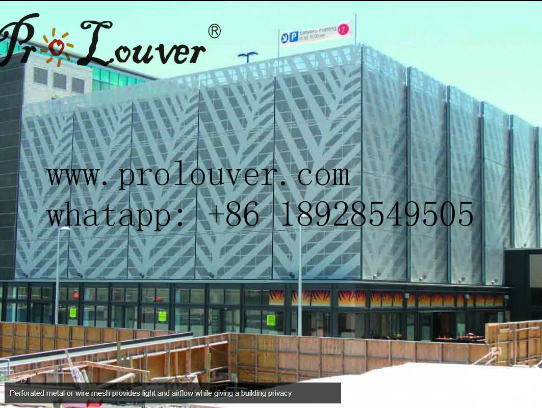  Artistic designed metal panel used for facade curtain wall 4