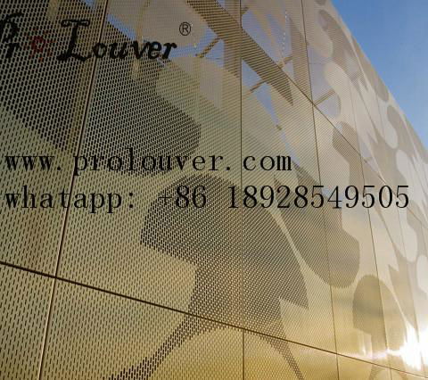  Artistic designed metal panel used for facade curtain wall 5