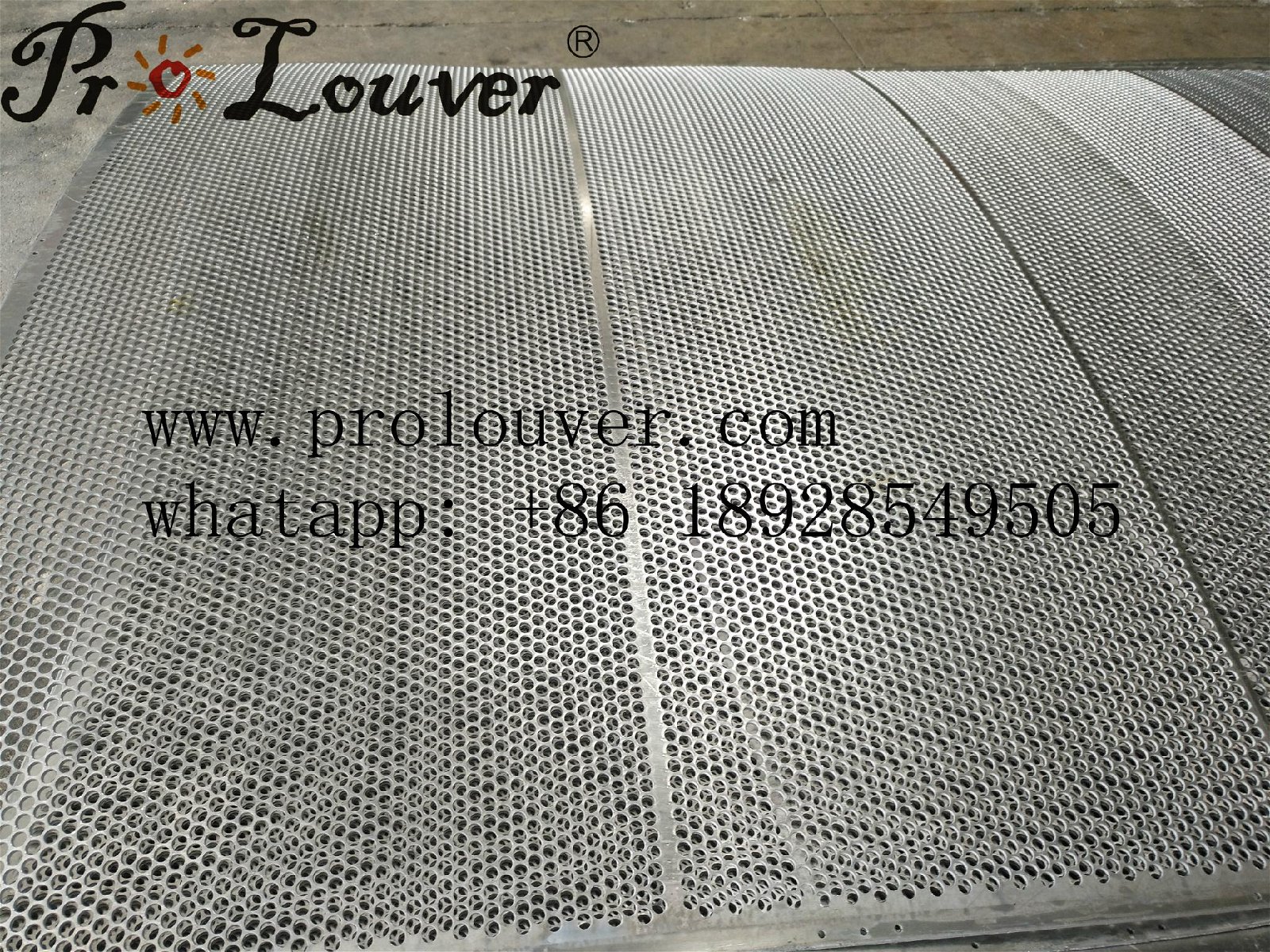 Anodized AkzoNobel powder coating PVDF perforated metal panel used for facade 4