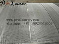 Anodized AkzoNobel powder coating PVDF perforated metal panel used for facade