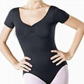 Adult short sleeve leotard 1