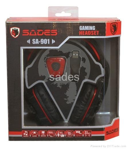 Gaming Headset with High Cost-Performance (SA-901) 4