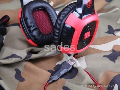  Stereo Wired Gaming Headset with Vibration Function  4