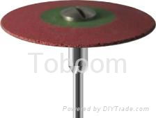 RD 0121 good quality&Rubber Diamond Polishers UFO shape twin colors diamond impr